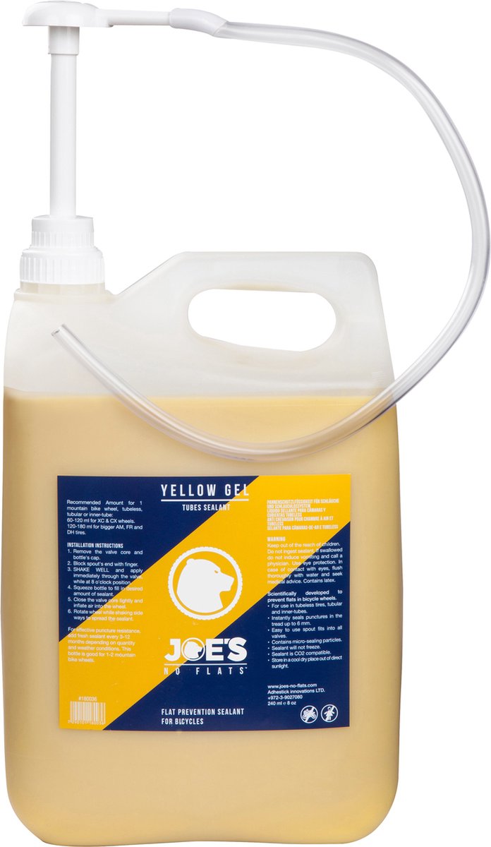 Joe's No Flats - Yellow Gel Sealant 5L