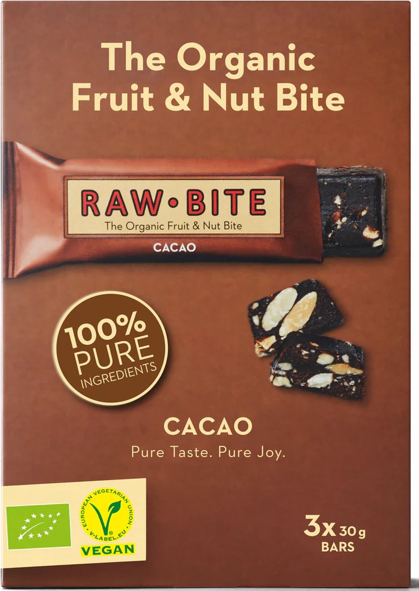 Rawbite Cacao - 10 x Multipack (3x30g)