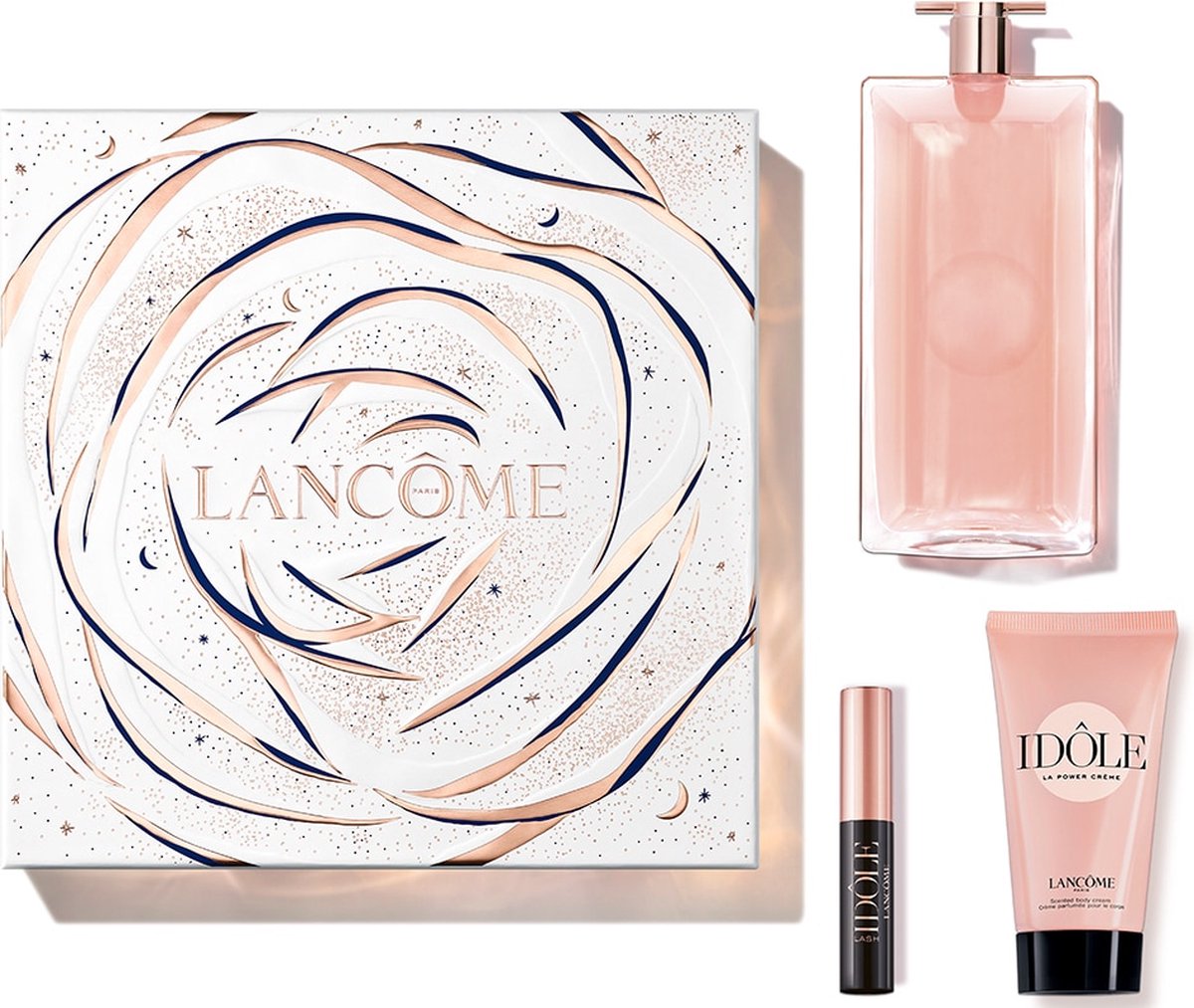 Goedkoopste Lancôme Idôle Eau de Parfum – 50ML ● Body Lotion – 50ML ● Lash Idôle Mini Mascara set
