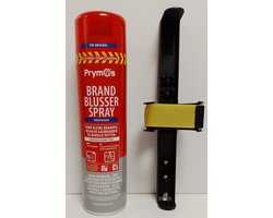 Prymos spray Brandblusser voor de auto, camper en boot met houder.