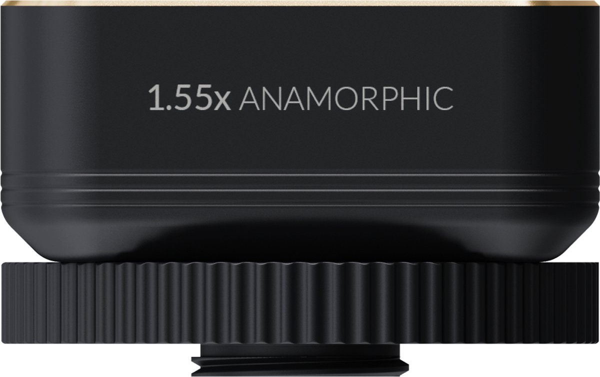 ShiftCam LensUltra 1.55X Anamorphic - lens voor smartphone - mobiele fotografie - fluoriet - ultrabrede beeldverhouding