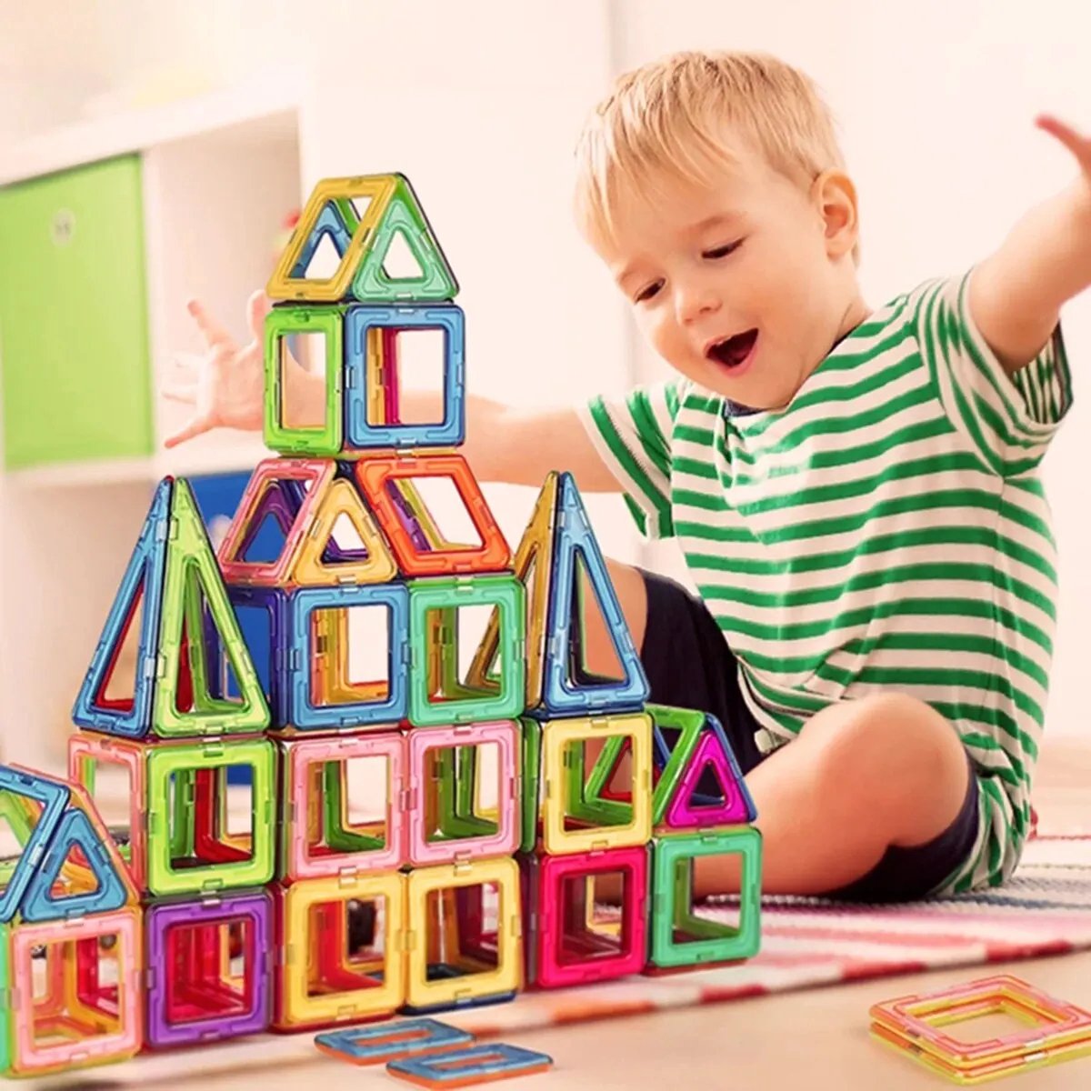 Populaires pour enfants de haute qualité en bois jouet magnétique