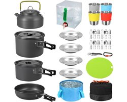 camping pannenset, campingservies, kampeerpot, campingserviesset, 2 personen, campingpot, buitenservies, 4 personen, kampeerkachelset, mini-kampeerkachel camping pannenset, campingservies, kampeerpot, campingserviesset, 2 personen, campingpot, buitenservies, 4 personen, kampeerkachelset, mini-kampeerkachel