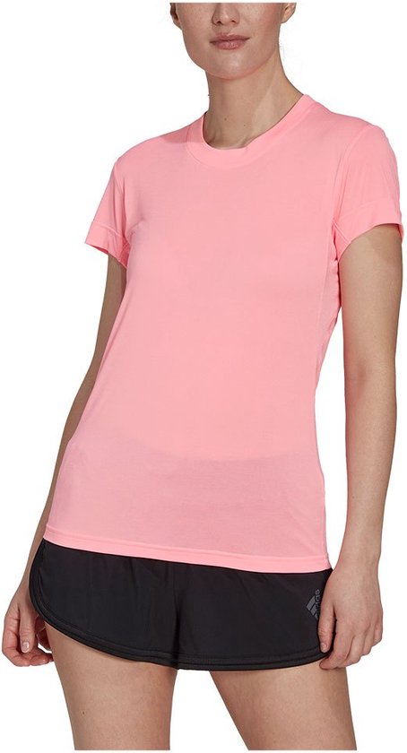 Adidas Freelift T-shirt Met Korte Mouwen Roze M Vrouw