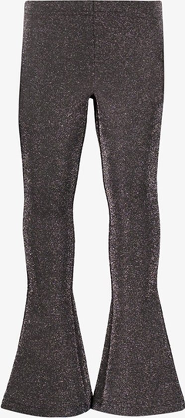 TwoDay meisjes flared broek zwart met glitters - Maat 98/104
