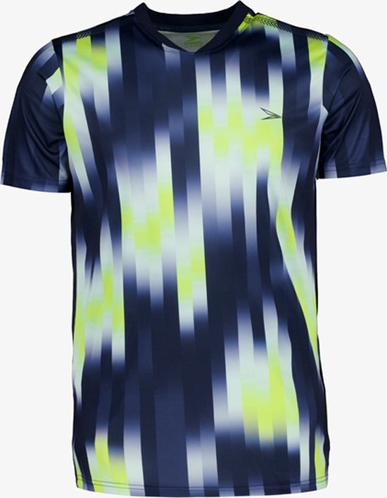 Dutchy Dry heren voetbal T-shirt blauw met print