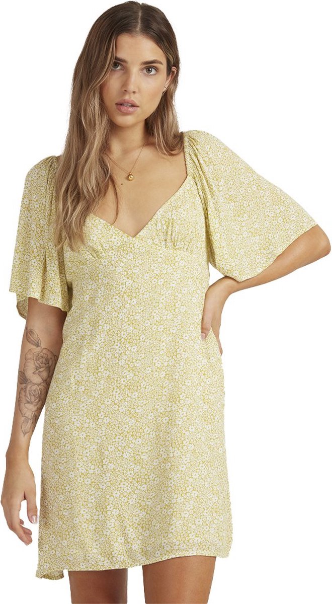 Billabong Day Trippin Jurk M Vrouw Groen