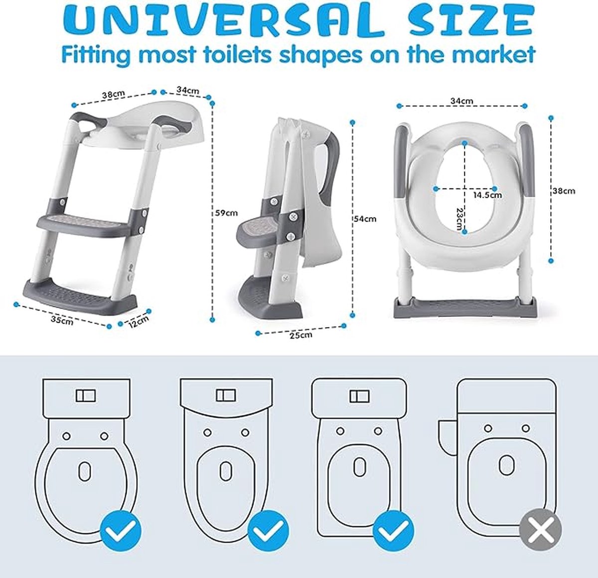 Goedkoopste kindertoiletbril \ kinder Plaspot - Toilet seat for children