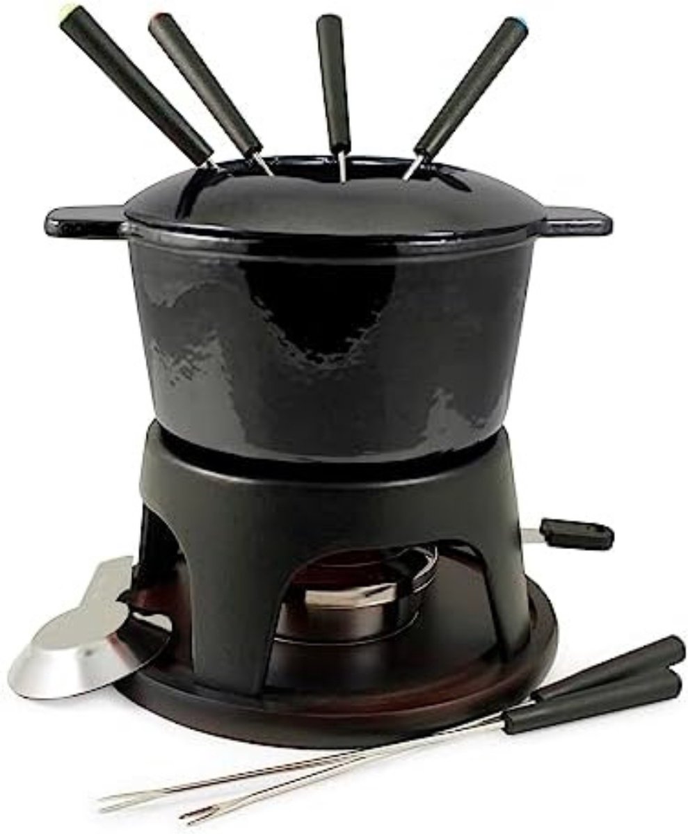 Bolture Kaasfondue Set Kaasfondue Pan Kaasfondue Pan Aardewerk bol