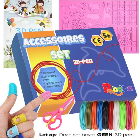 Kit de démarrage pour stylo 3D pour Enfants - Avec recharges 100M -  Filament - Kit de... | bol