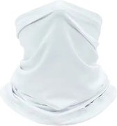 UFace - Nekwarmer - Sjaal - Bandana | Wit/One Size - voor Wintersport