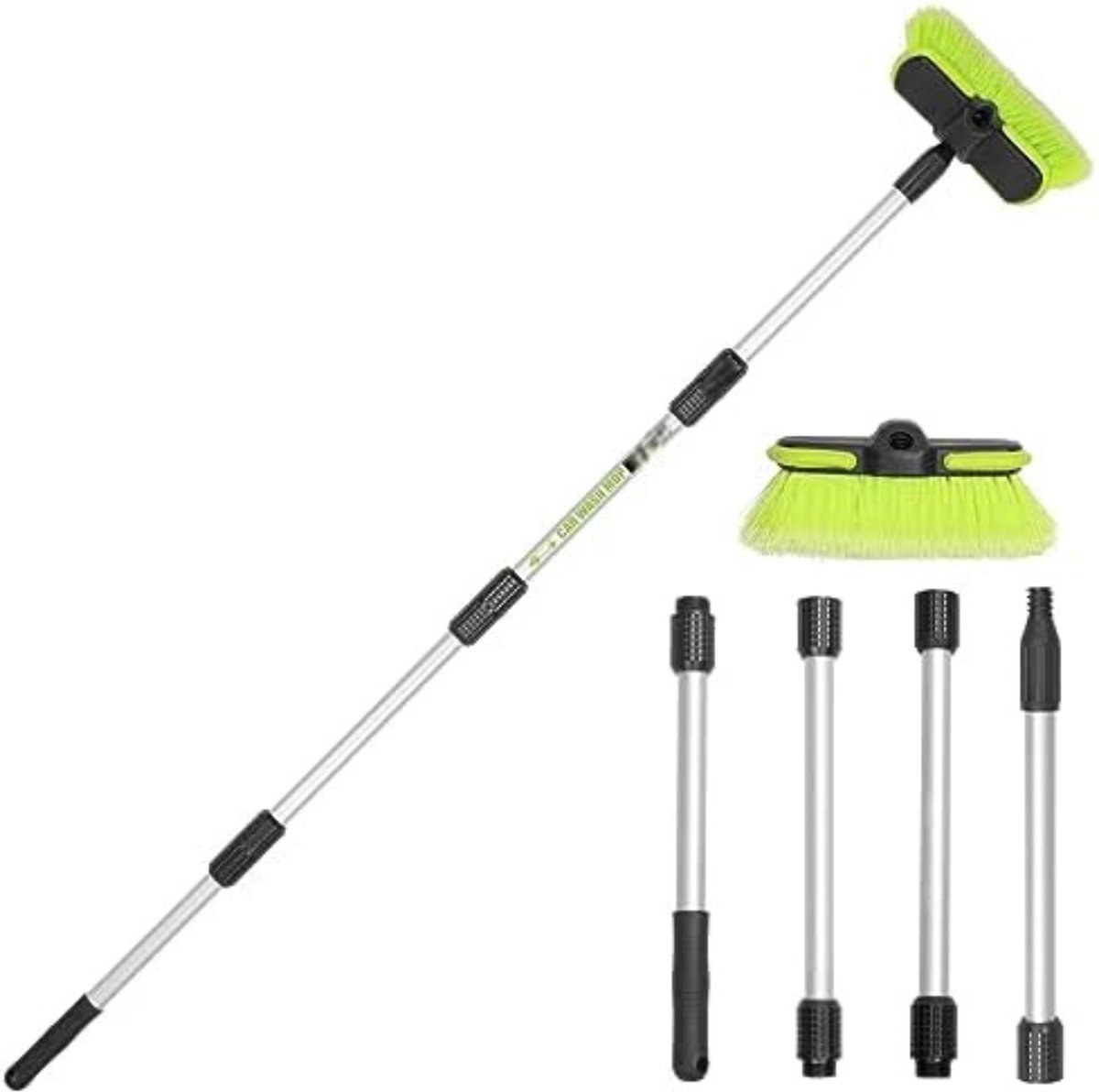 Goedkoopste Telescopische Wasborstel - Uitschuifbare Wasborstel - Waterbezem Met Uitschuifbare Steel - Waterborstel