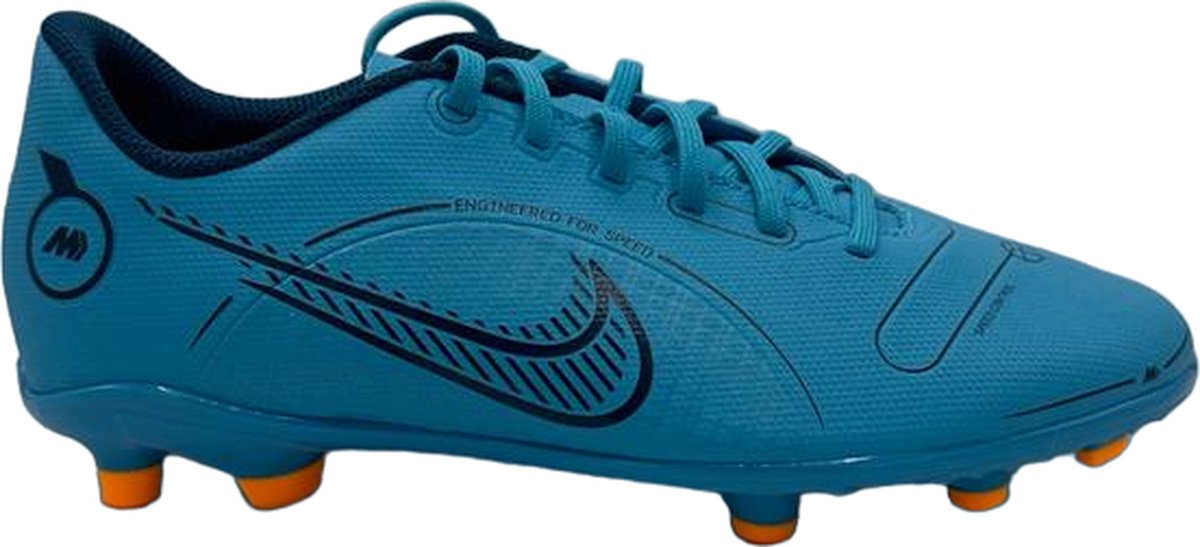 Nike Jr Vapor 14 club FG/MG blauw - maat 37.5