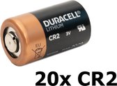 20 Stuks - Duracell CR2 Ultra Lithium batterij (bulk zonder blisterverpakking)