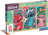 Clementoni Supercolor Disney Stitch Puzzel – Maxi Puzzel – Kinderpuzzel – Vanaf 3 jaar