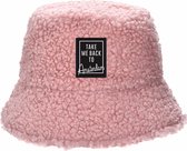 Robin Ruth - Bucket hat teddy - Amsterdam - Roze