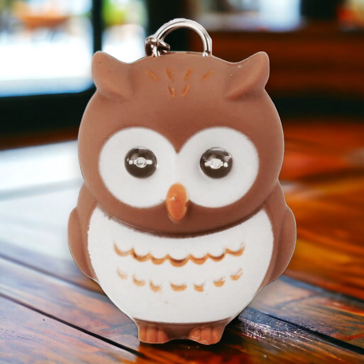 Sleutelhanger Uil LED en Geluid - CadeauOnline
