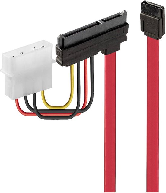 Cablu de alimentare 2 pini (Banana Pi) la 2 x SATA 15 pini 5V cu clips