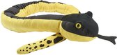 TX Store - Knuffel slang - 137cm - Geel zwart - Pluche knuffel - stoer - ratelstaart
