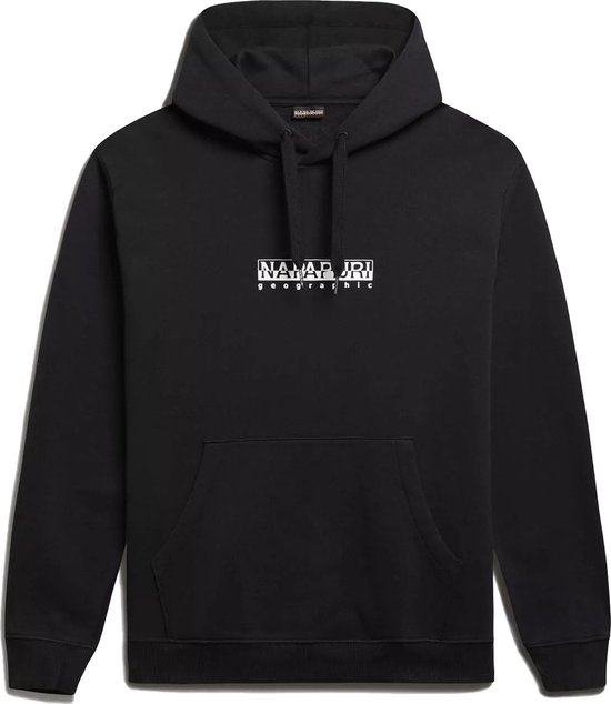 Napapijri - Heren Hoodies B-Box Hoodie - Zwart - Maat 3XL