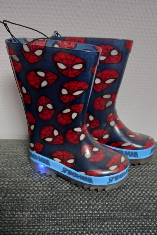 Bottes de pluie Spiderman - légères - taille 22 | bol