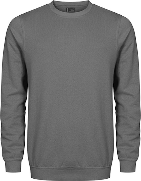 Unisex Sweater 'Promodoro' met ronde hals Steel Grey - 4XL