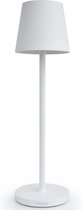 LED tafellamp - Dimbaar - Met een extra sterke batterij - USB oplader inbegrepen - Draadloze table lamp voor binnen en buiten