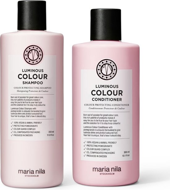Maria Nila - Luminous Colour Luxe Care Set - 350+300ml