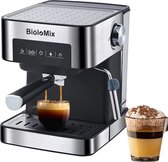 Biolomix 20 Bar Machines À Cafe Italiaanse Espresso Koffiezetapparaat Met Melkopschuimer Wand Mousseur De Lait Voor Cappuccino - latte