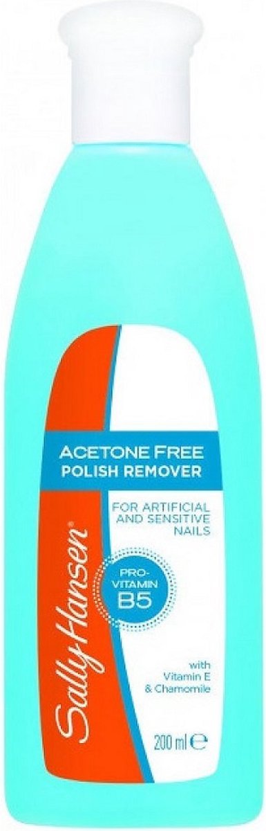 Sally Hansen - Polish Remover Acetone Free Remover Is A 200Ml Acetone-Free Stump