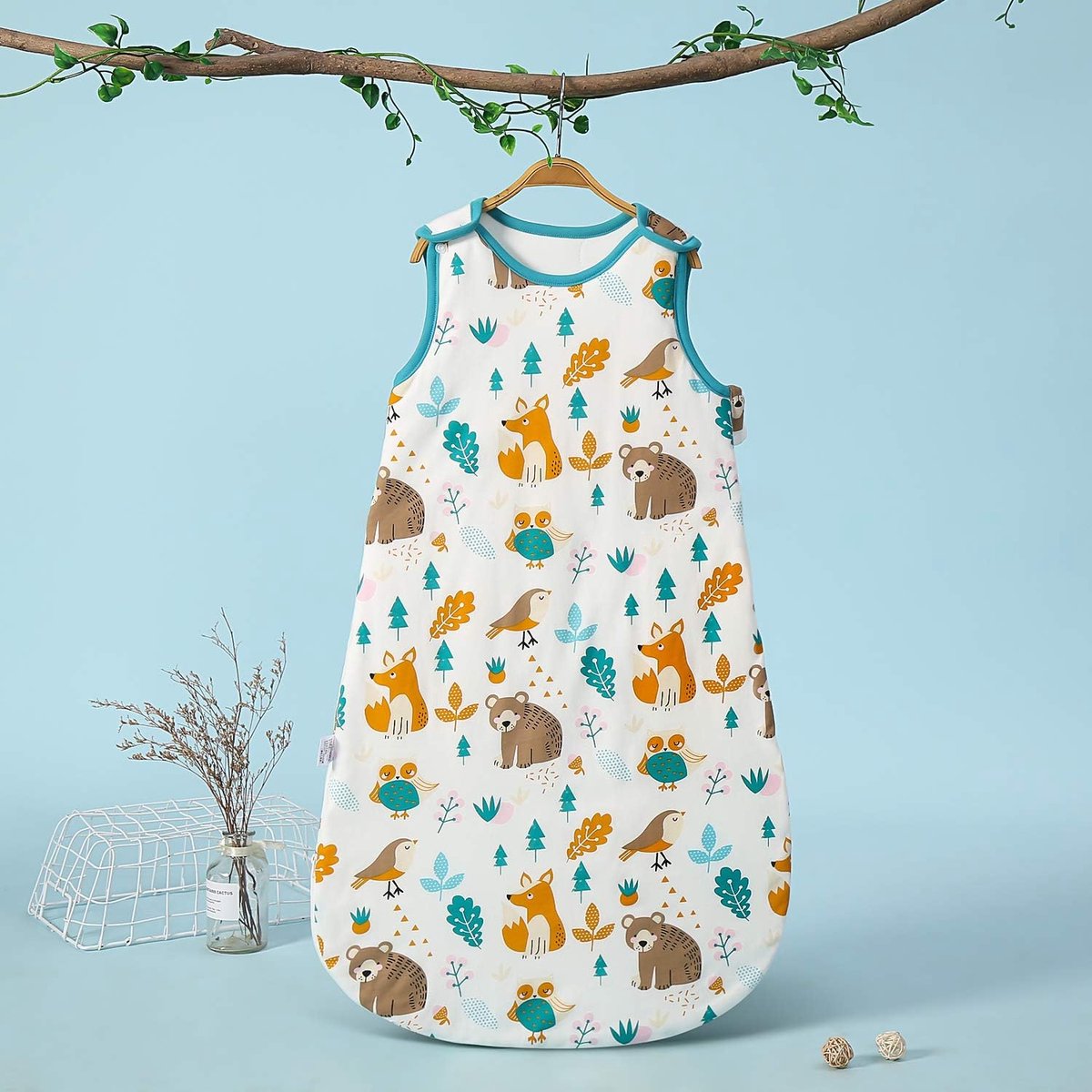 Baby Slaapzak 2,5 TOG - 100% Katoen voor Baby's van 0 tot 24 Maanden