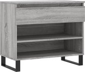 vidaXL-Schoenenkast-70x36x60-cm-bewerkt-hout-sonoma-grijs