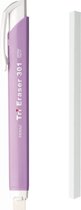 Penac Japan - Gumvulpotlood - Gum Pen - Pastel Paars + navulling - 8.25mm x 122mm gumpotlood