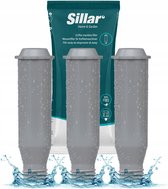 3 stuks Sillar Waterfilters geschikt voor Melitta Pro Aqua Claris waterfilter 6762511 / Krups Claris Waterfilter F088 / Nivona Claris Waterfilter 390700100