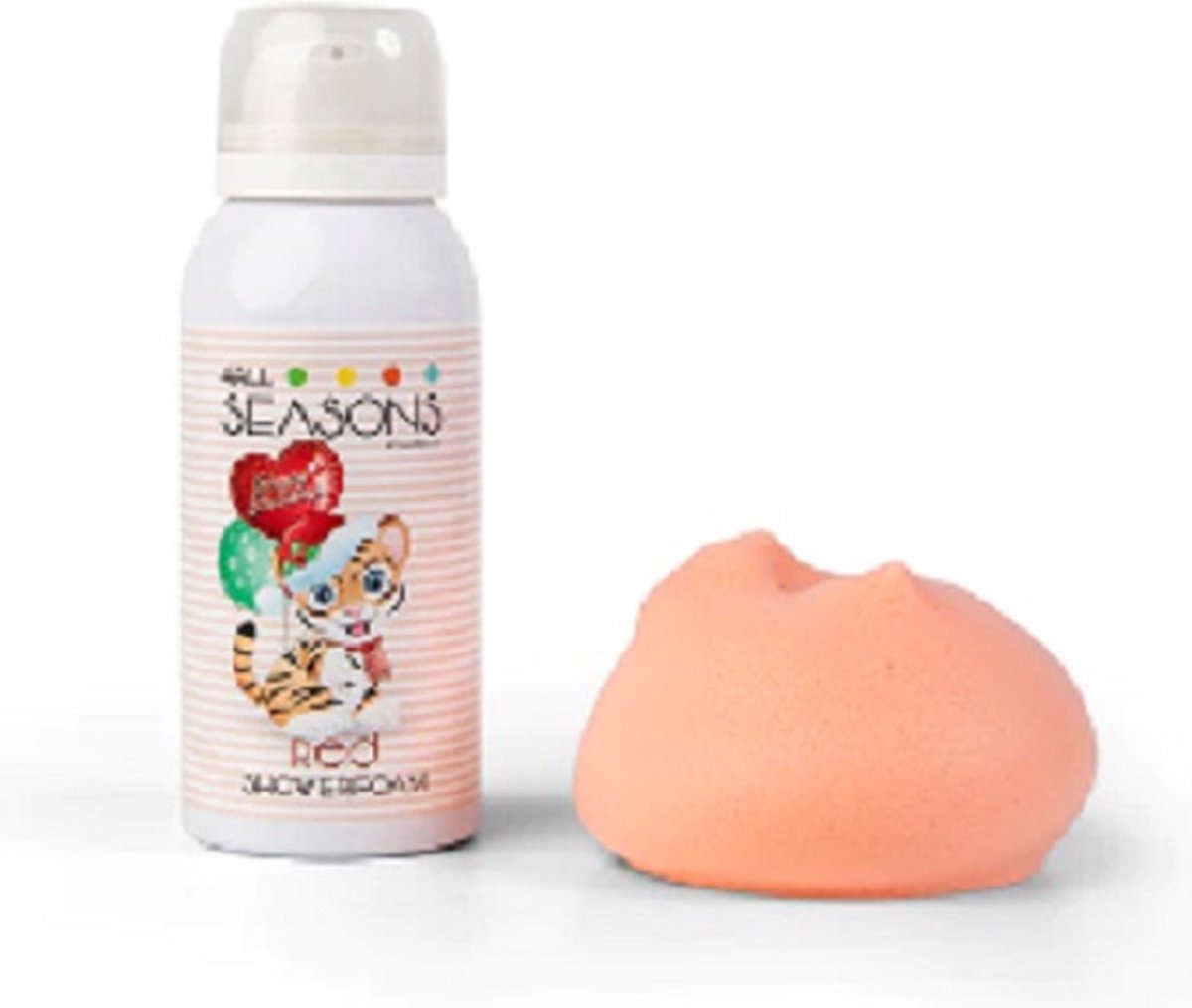 Goedkoopste Shower Foam Happy Holidays Red 100ml