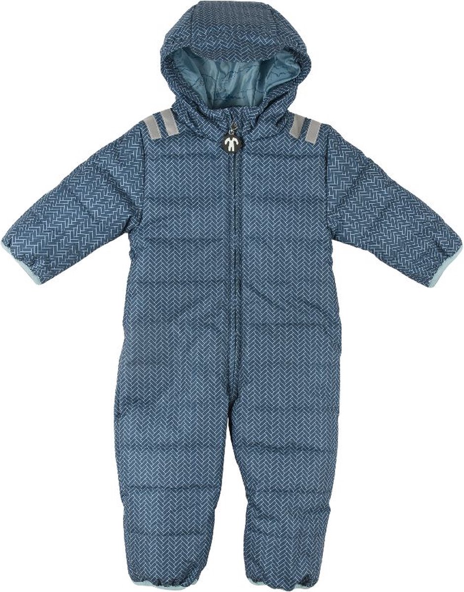 Ducksday Winterpak – Skipak voor baby’s – Sneeuwpak – Snowsuit – Waterdicht & PFAS-vrij – Gerecycled Polyester – – Ranger Petrolblauw