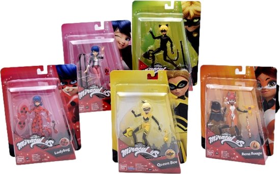 Coffret Miraculous Ladybug 26 Cm 2 accessoires Set Poupee