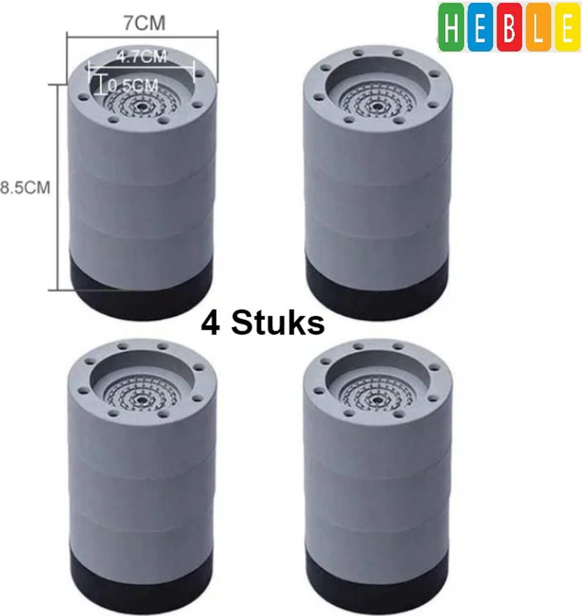 Finnacle - "Schok-Dempers tegen geluidsoverlast wasmachine"!