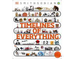 Omslag van DK Children's Timelines- Timelines of Everything