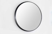 Saniclass Exclusive Line spiegel - rond - 40cm frame - mat zwart