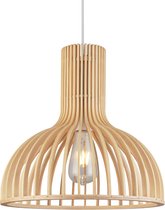 Hanglamp Rovetta - Ø35cm - Handgemaakt - Bamboe - Rotan - Inclusief lichtbron - Natuurlijke uitstraling