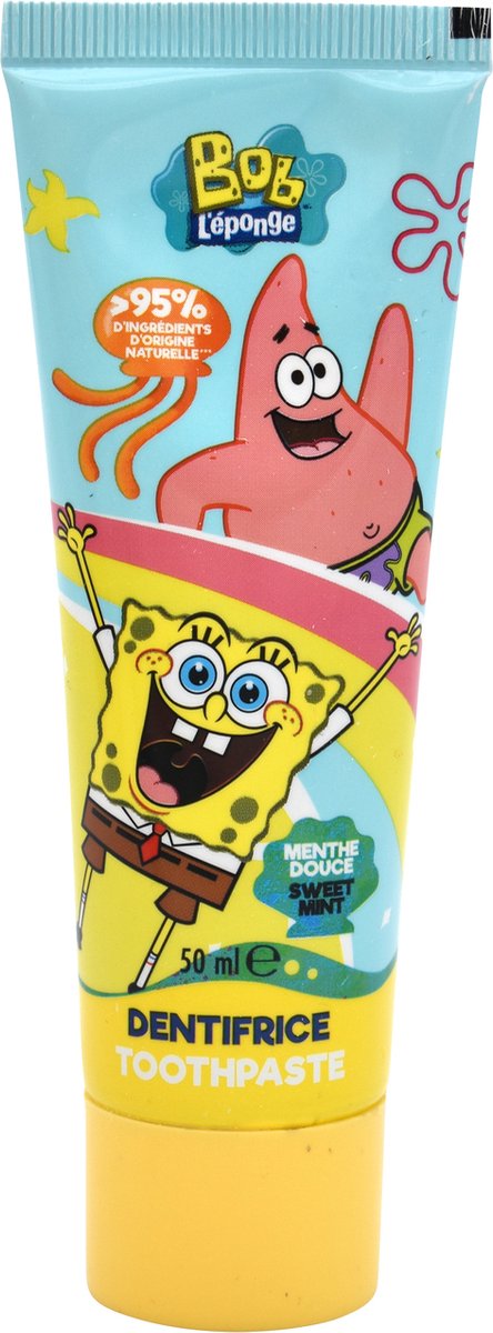 Sponge Bob Tandpasta - Zoete Munt - 50 ml