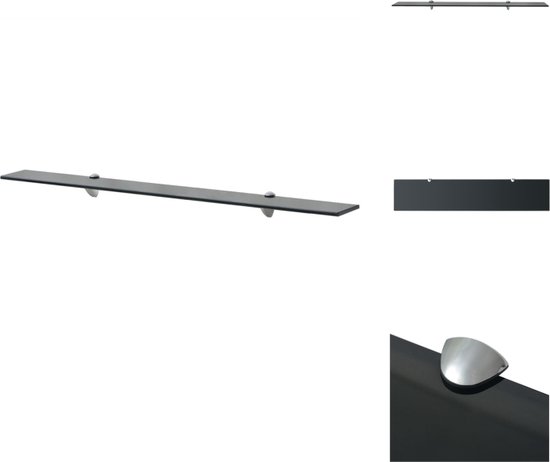 GoudmetHout - Zwevende Wandplank Licht Eiken - 100x25 cm - Blinde Montage