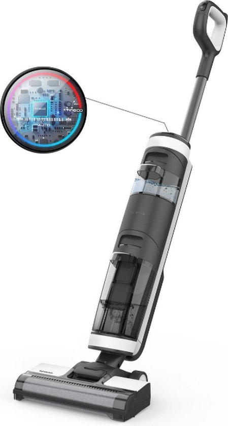 SEVERIN S'Power SC 7172 Draadloze stofzuiger met lithium-ion-accu, met geïntegreerde handstofzuiger, zakloze accustofzuiger met Complete Home accessoireset, wit