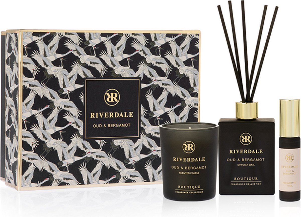 Riverdale Boutique Olivia Giftset Oud & Bergamot Small