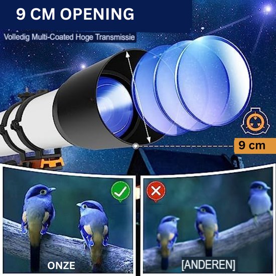 Sterrenkijker Sterrenkijker Telescoop Sterrenkijker Telescoop Volwassenen bol
