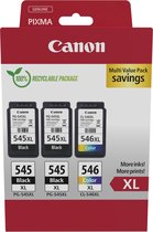Bol.com Canon 8286B013 inktcartridge 3 stuk(s) Origineel Hoog (XL) rendement Zwart Cyaan Magenta Geel aanbieding