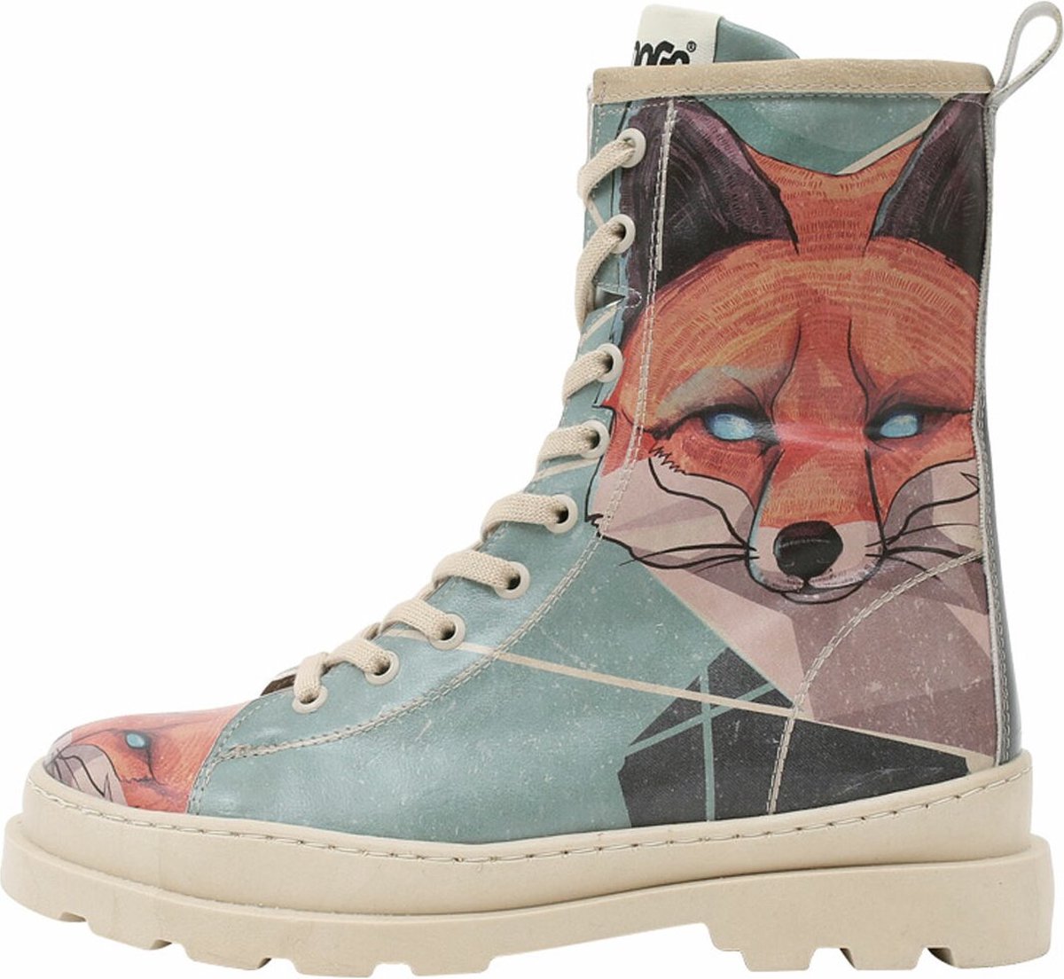 DOGO Gisele Dames Laarzen - Red Fox 37