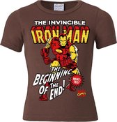 Logoshirt T-Shirt mit Iron Man-Frontdruck