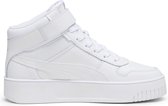 PUMA Carina Street Mid Dames Sneakers - Wit/Roze - Maat 38